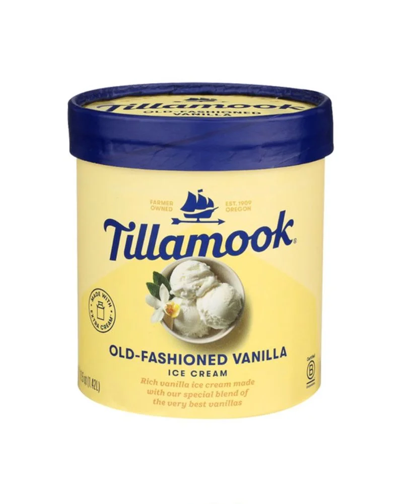 Tillamook Old-Fashioned Vanilla Ice Cream 48 fl oz