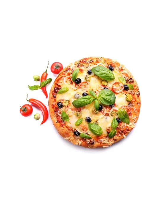 Alternative view of Urban Pie Pizza Co. Roasted Vegetable & Goat Cheese w/ Balsamic Glaze Thin Crust Pizza 20.45 oz