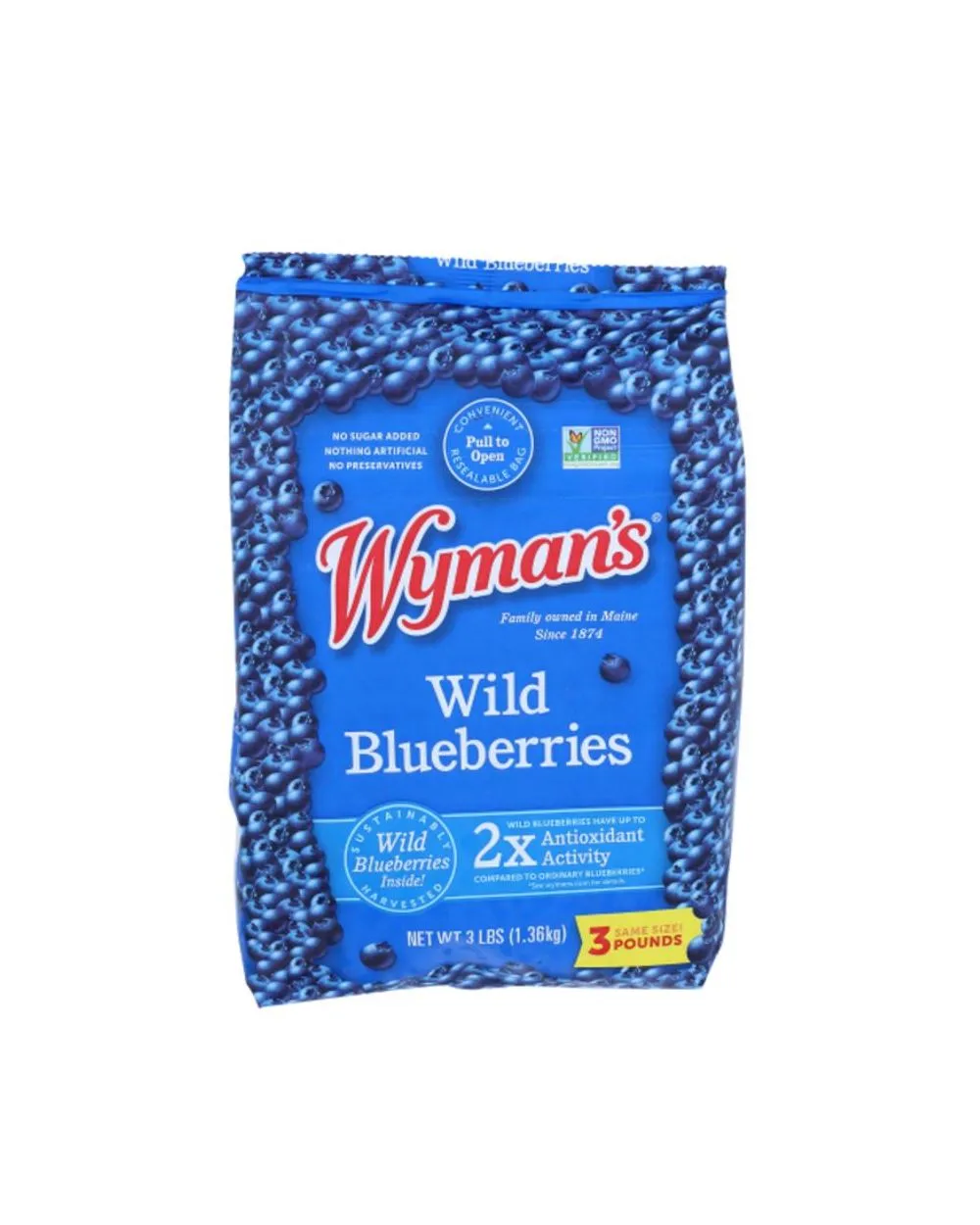 Wyman's Wild Blueberries 3lb
