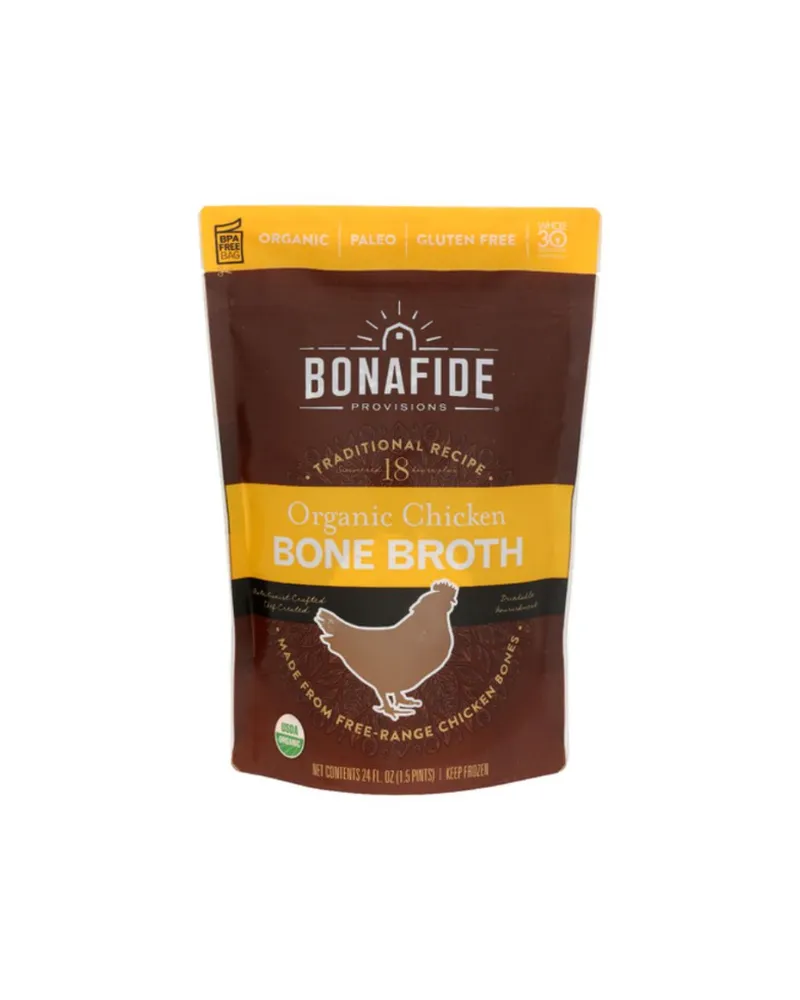 Bonafide Provisions Organic Free Range Chicken Bone Broth 24 fl oz