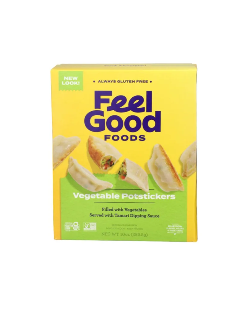 feel good foods vegetable potstickers 10 oz