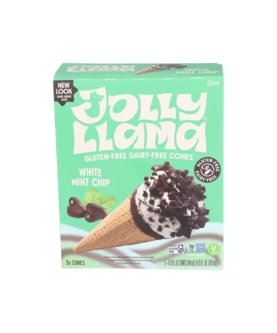 jolly llama white mint chip cones 3 ct 01