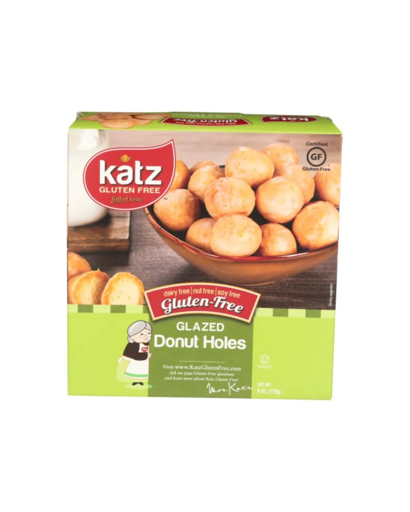 katz gluten free glazed donut holes 6 oz