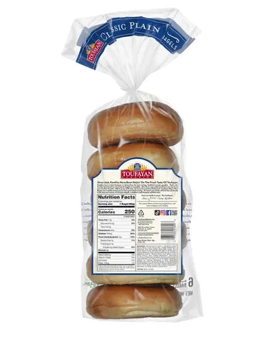 Alternative view of Bagels – Blueberry 6 COUNT | NET WT. 20 OZ. (567g)