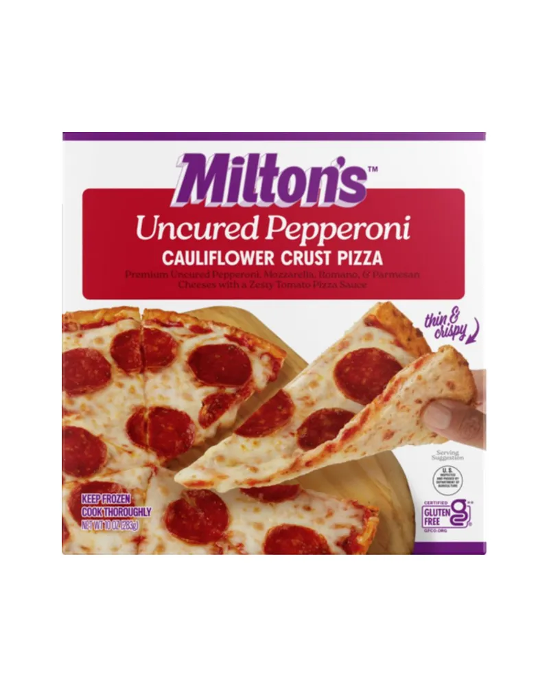 Milton's Uncured Pepperoni Cauliflower Crust Pizza 10 oz