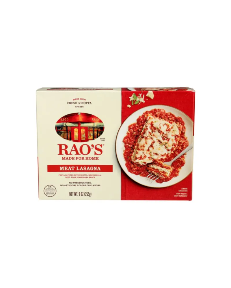 Rao's Homemade Meat Lasagna Pasta 9 oz