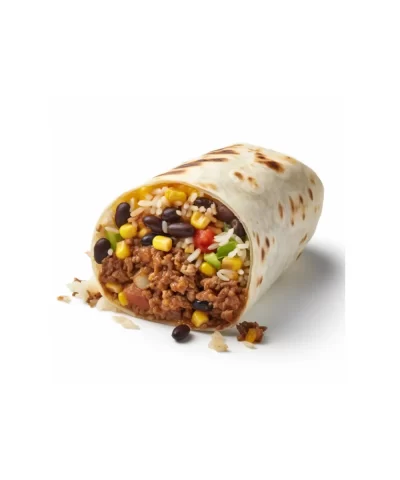 reds all natural organic bean rice and cheddar burrito 2