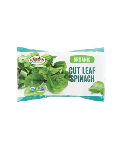 sprouts organic cut leaf spinach