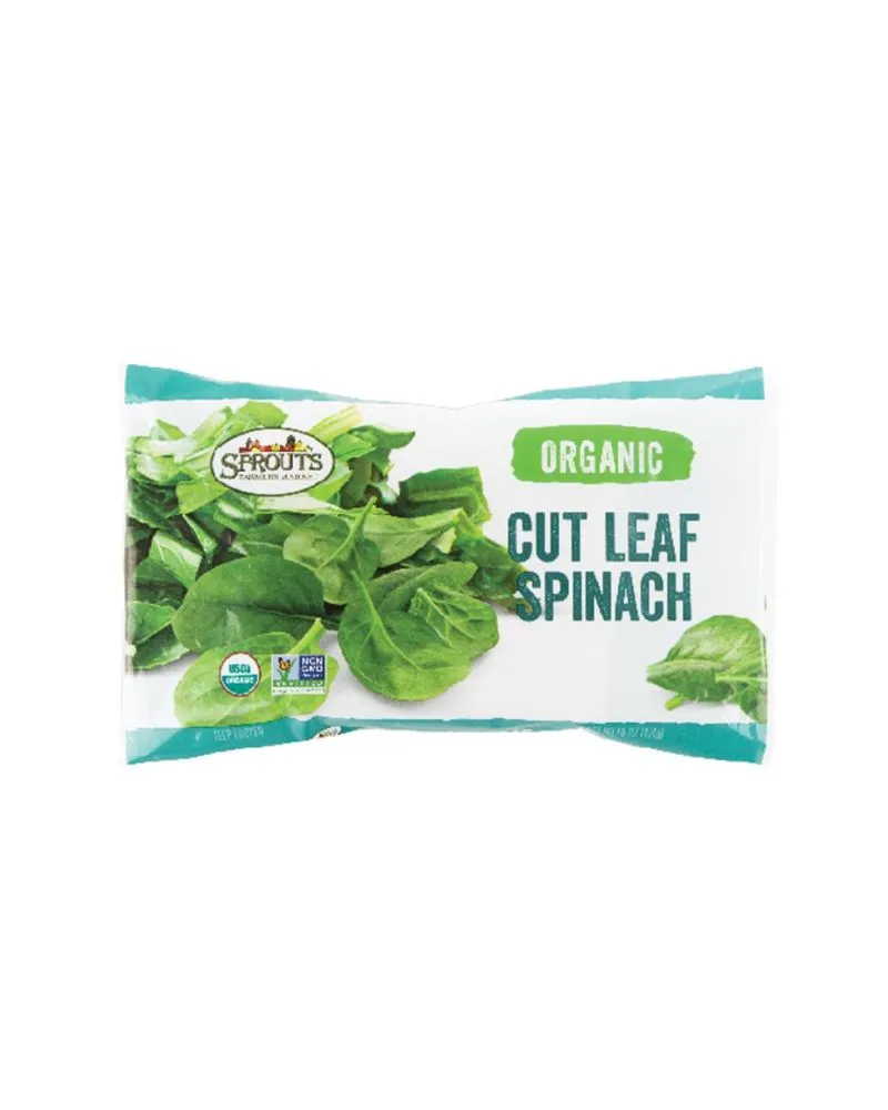 Sprouts Organic Cut Leaf Spinach 16 Oz