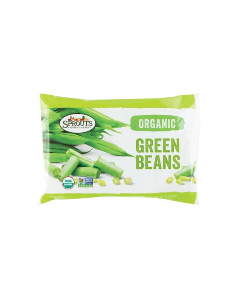 Sprouts Organic Green Beans 16 Oz