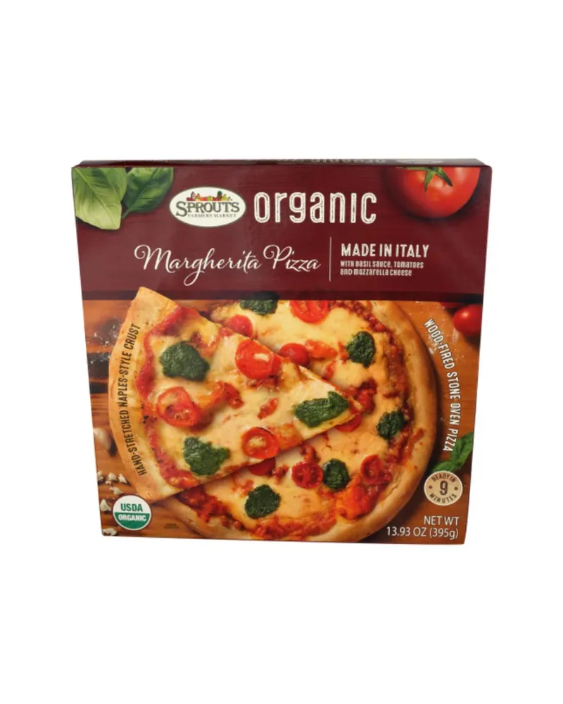 sprouts organic margherita pizza 13 93 oz 01