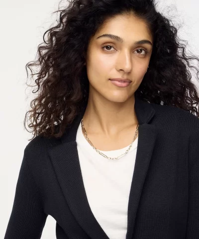 J. Crew Factory Schoolboy Sweater Blazer - Image 3
