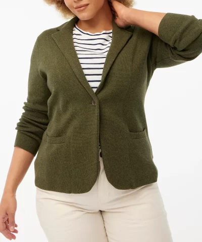 J. Crew Factory Schoolboy Sweater Blazer - Image 8