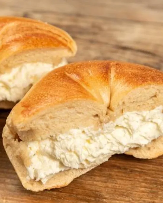 Cream Cheese on a Bagel