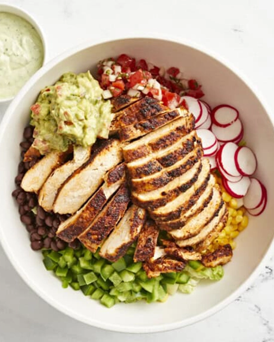 Alternative view of Santa Fe Salad (Southwest Chicken Salad)