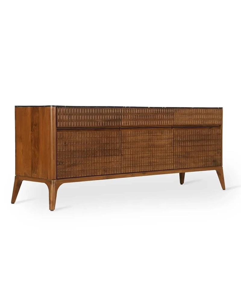 Crag – Teakwood TV Unit