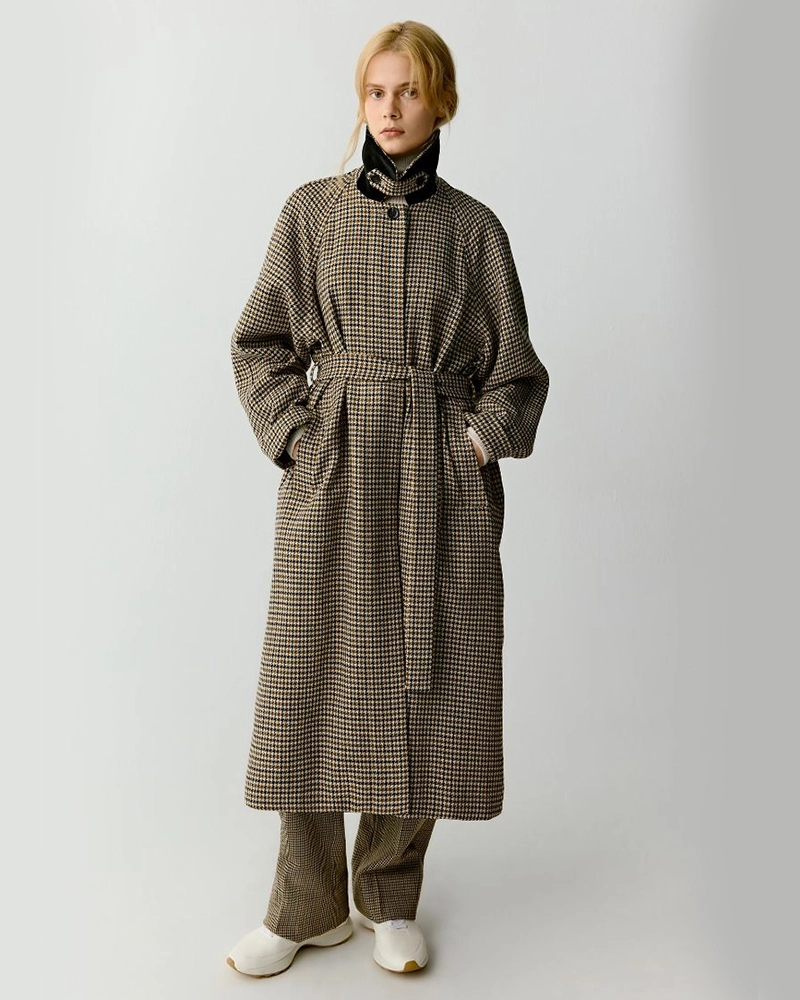 Alternative view of ICICLE Classic Wool Trench Coat