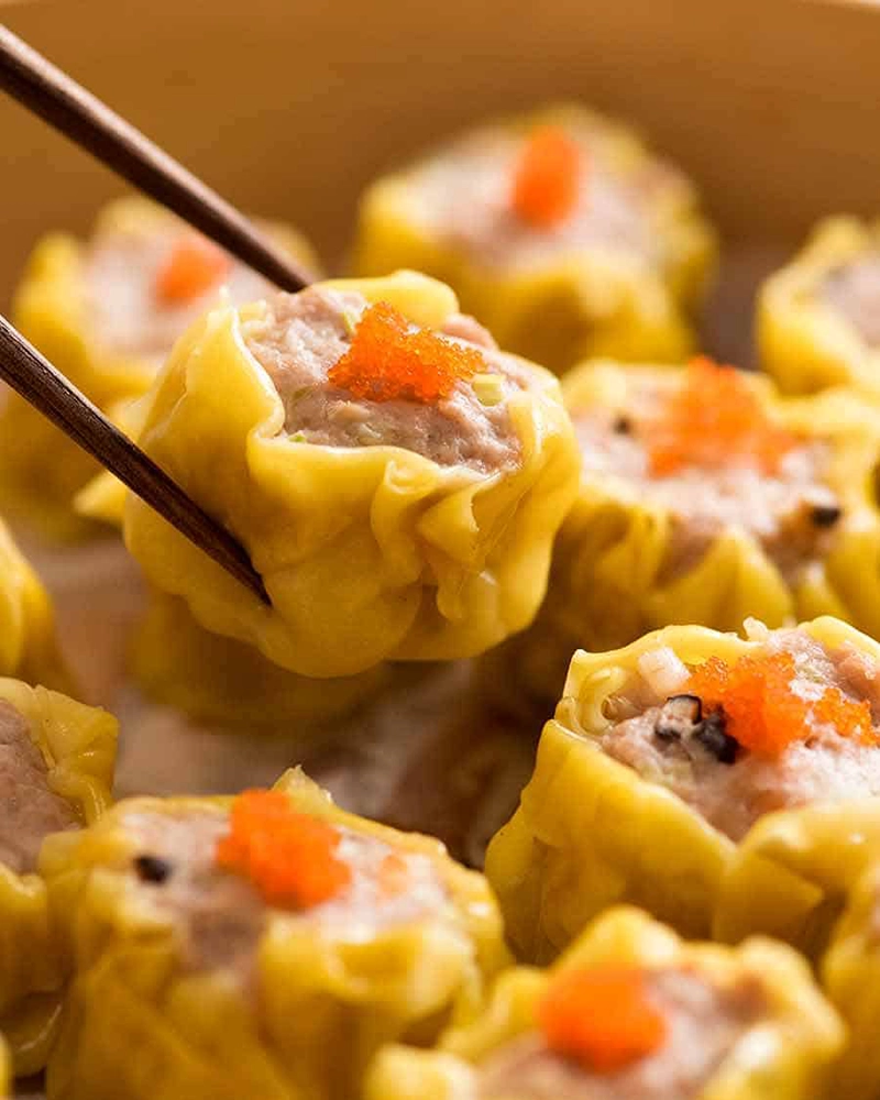 Alternative view of Sweet Wonton King Handmade Cantonese Shumai, 4pcs (Siu Mai 烧卖)