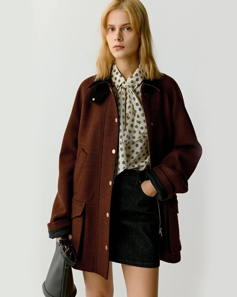 ICICLE Double Face Wool Hunting Jacket