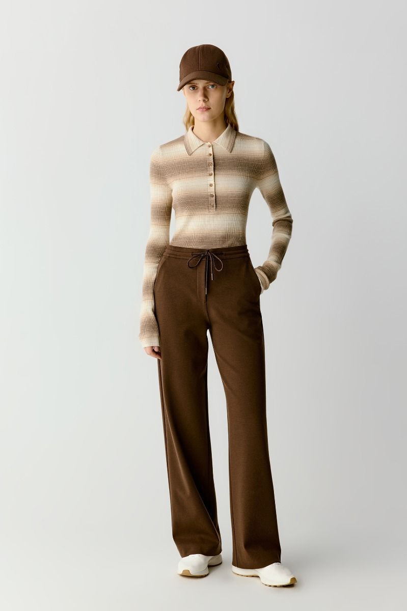 Alternative view of ICICLE Long-Sleeved Cashmere Polo Shirt