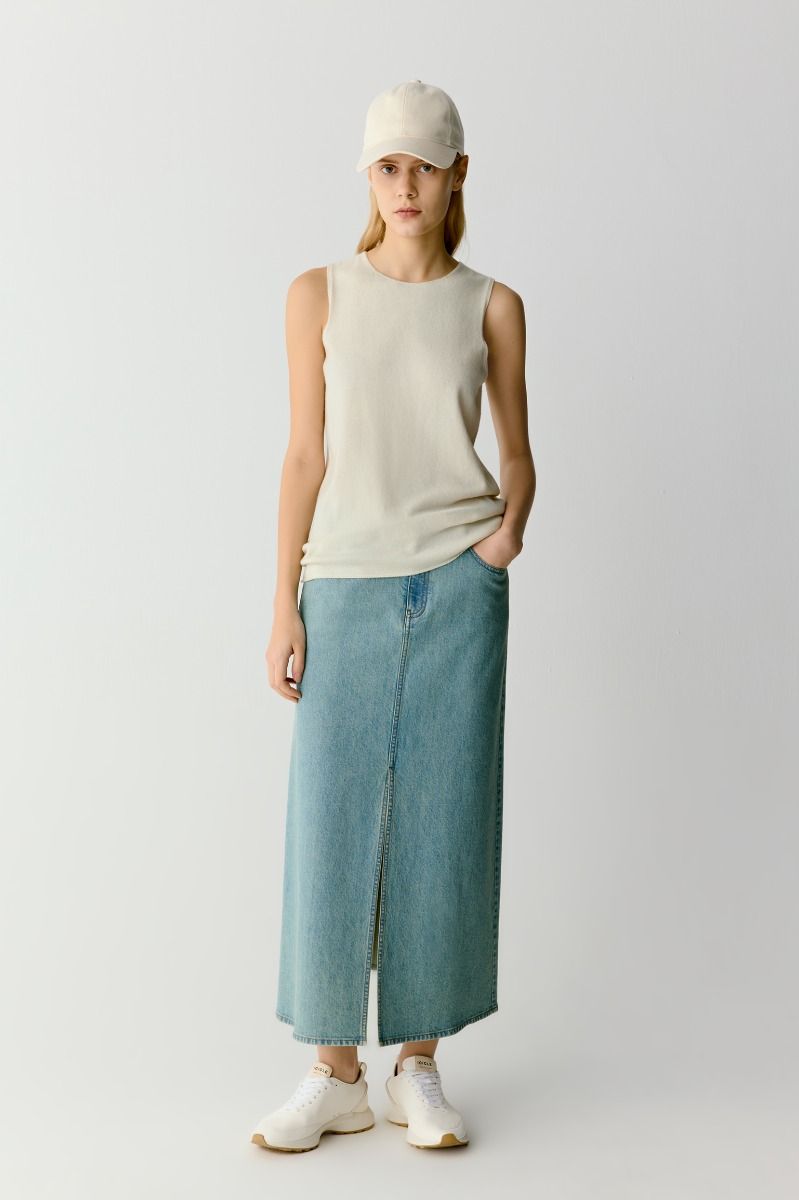 Alternative view of ICICLE Cashmere Tank Top