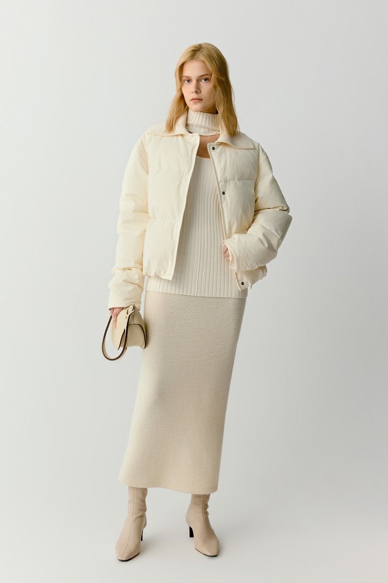 Alternative view of ICICLE Short Cotton Down Coat
