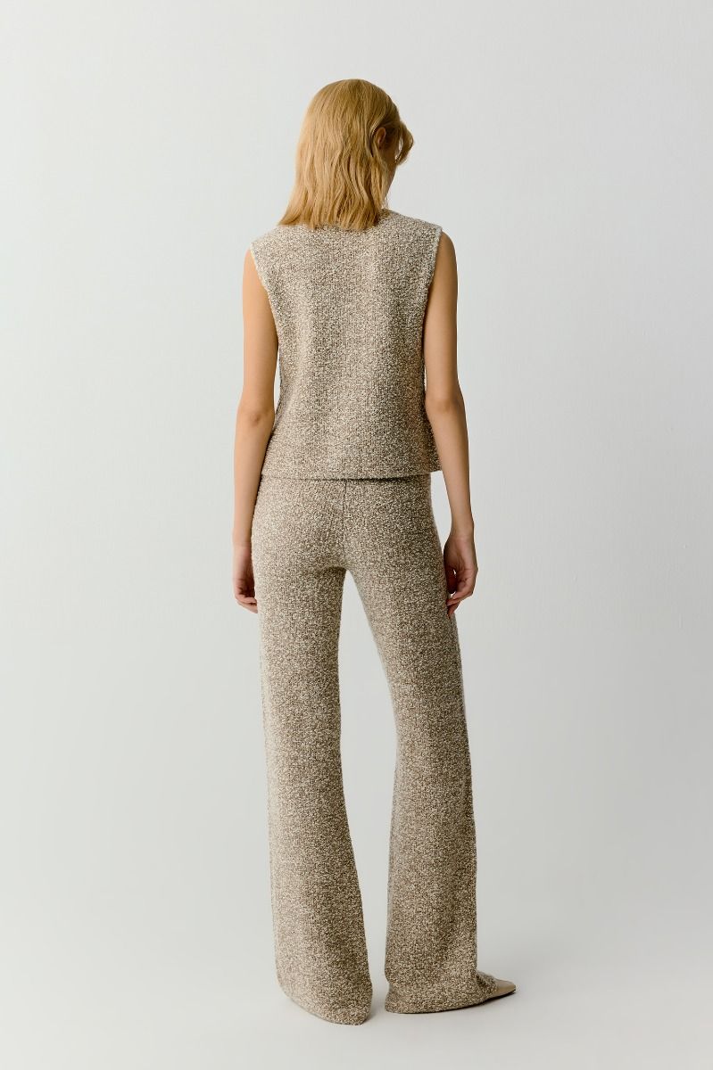 Alternative view of ICICLE Straight Leg Wool And Cashmere Trousers