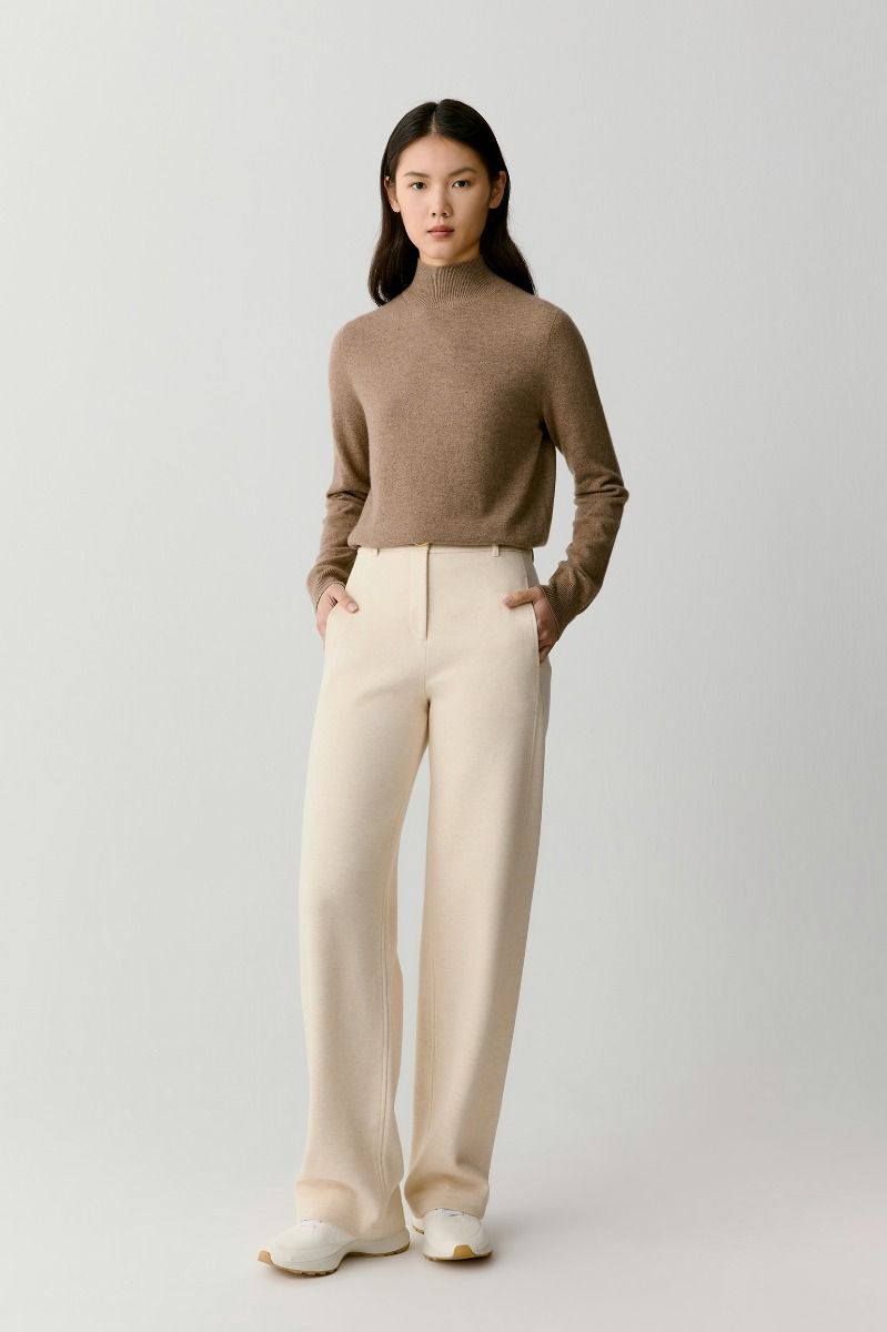 Alternative view of ICICLE High-Neck Cashmere Jumper