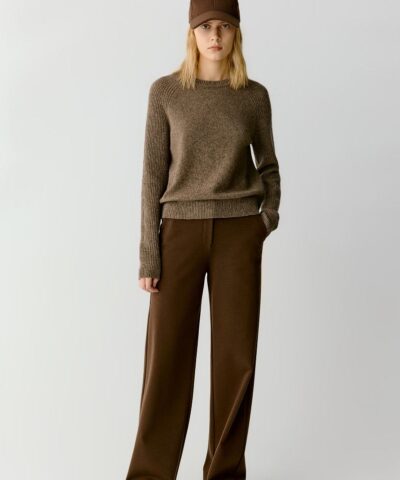 Alternative view of ICICLE Crew Neck Yak Wool Jumper