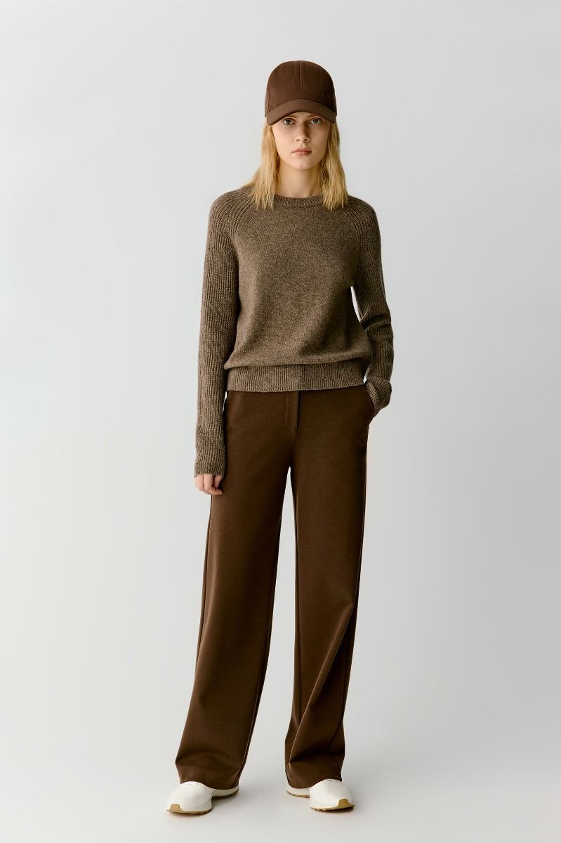 Alternative view of ICICLE Crew Neck Yak Wool Jumper
