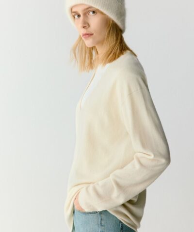 ICICLE V-Neck Cashmere Jumper - Image 4