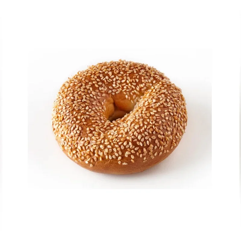 Flat Sesame Bagel