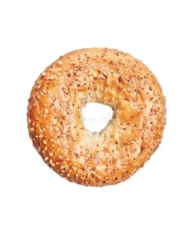 Flat Sesame Bagel3