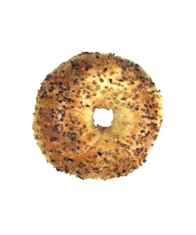 Alternative view of Garlic Bagel