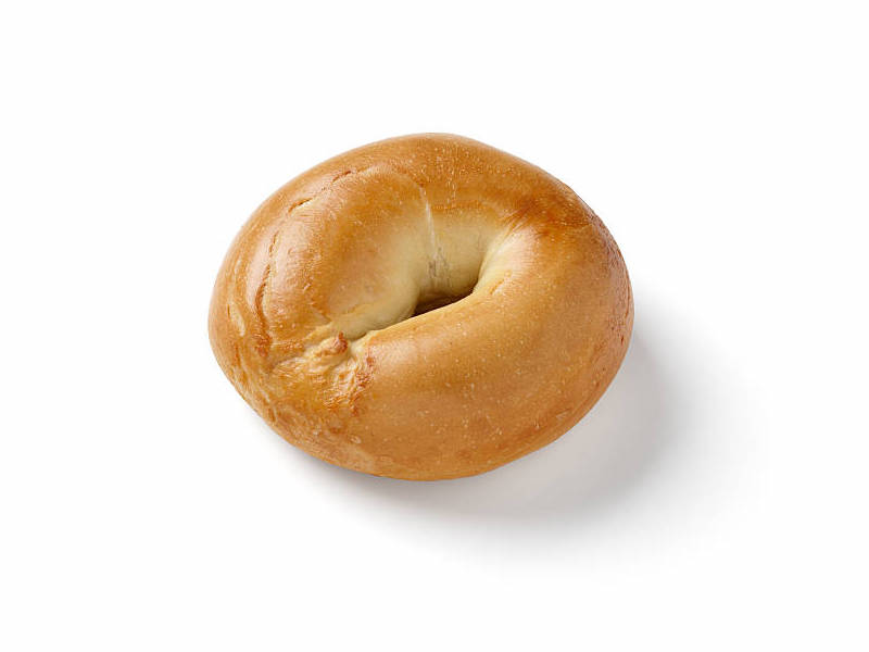 Alternative view of Plain Bagel