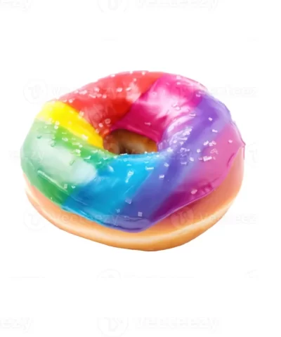 Rainbow Bagel