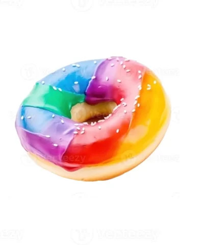 Alternative view of Rainbow Bagel
