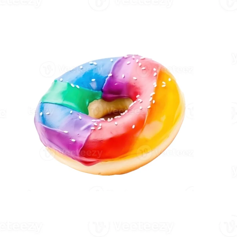 Alternative view of Rainbow Bagel