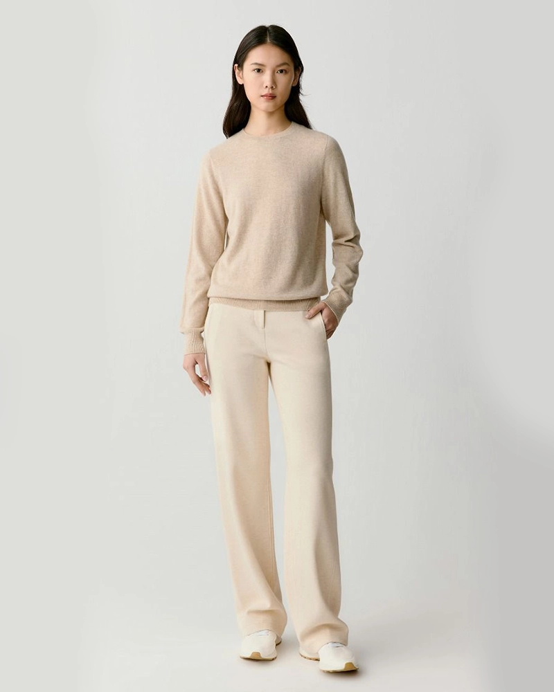 ICICLE Cotton And Yak Wool Trousers