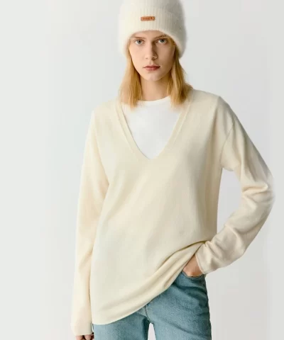 ICICLE V-Neck Cashmere Jumper