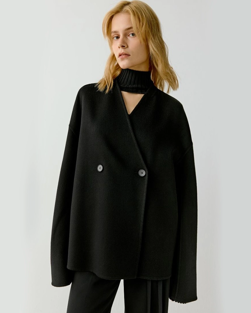 ICICLE Cashmere Scarf Coat
