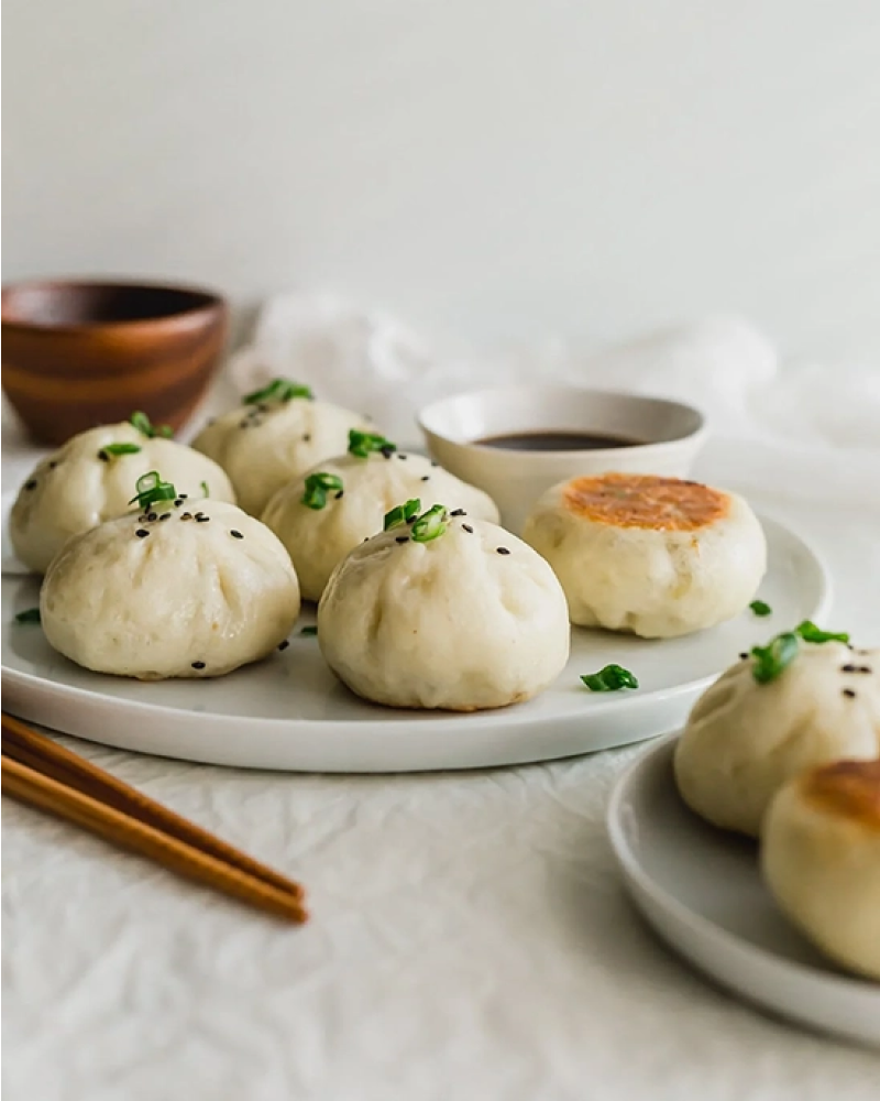 Alternative view of Lao Yu Yuan Handmade Shanghai Pan-Fried Pork Buns 6Pcs (生煎包)