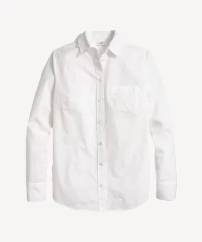 Alternative view of J. Crew Factory Button-up cotton poplin shirt in signature fit