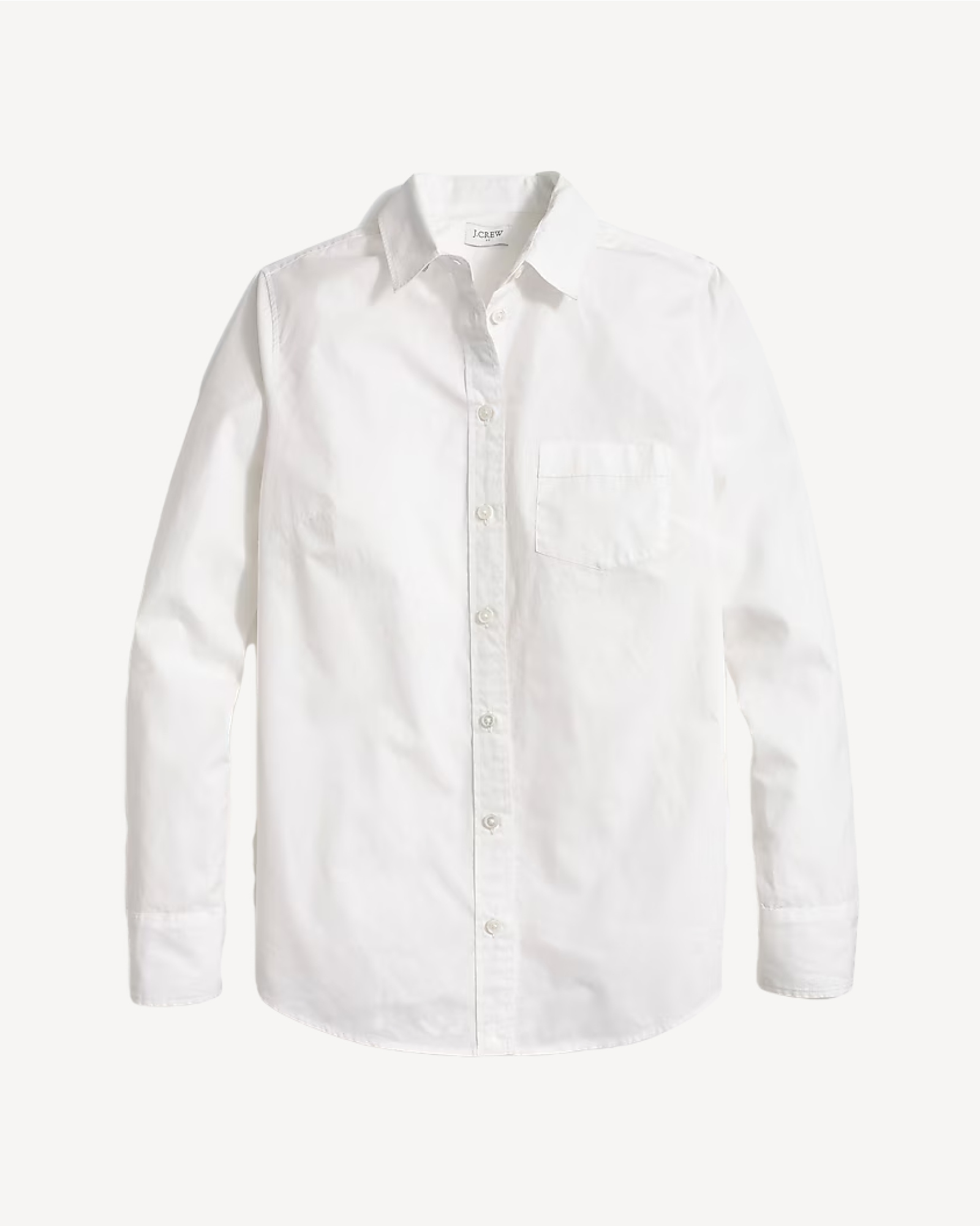 Alternative view of J. Crew Factory Button-up cotton poplin shirt in signature fit