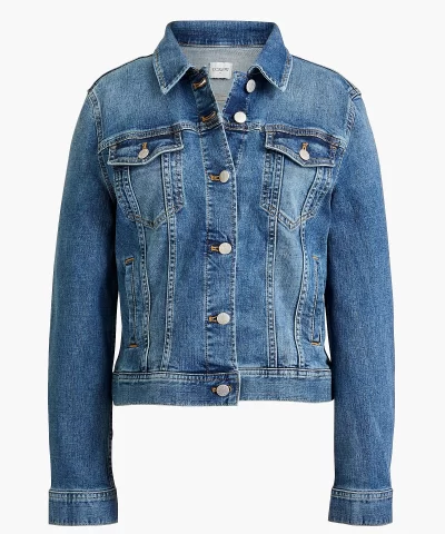 J. Crew Factory Classic jean jacket - Image 4