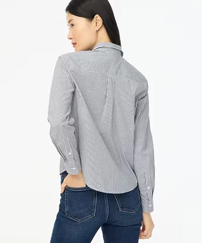 J. Crew Factory Rhinestone modern button-down - Image 11