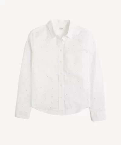 J. Crew Factory Rhinestone modern button-down - Image 8