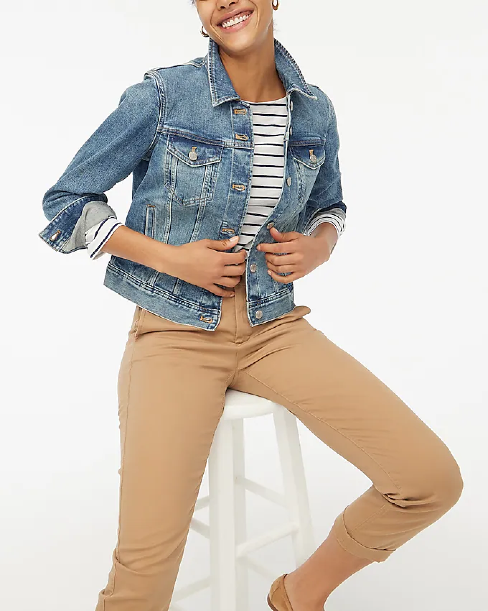 Alternative view of J. Crew Factory Classic jean jacket