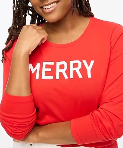 J. Crew Factory "Merry" graphic tee - Image 5