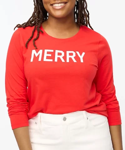 J. Crew Factory "Merry" graphic tee - Image 4